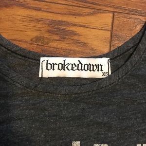 Tops - Brokedown Tanlines & Tequila Grey Tank Top Tops - Brokedown Tanlines & Tequila Grey Tank Top